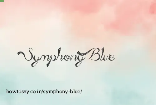 Symphony Blue