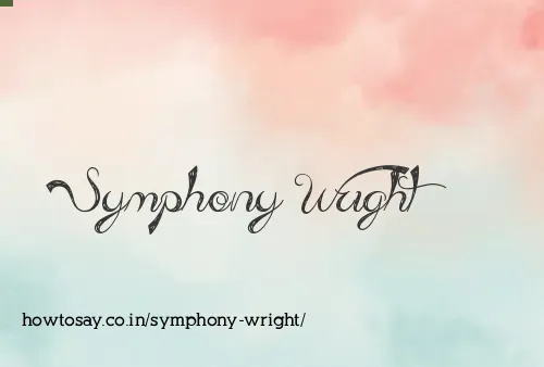 Symphony Wright