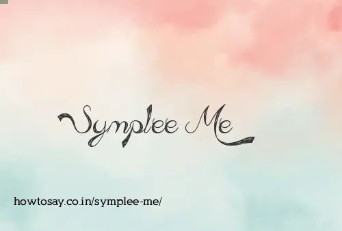 Symplee Me