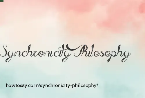 Synchronicity Philosophy