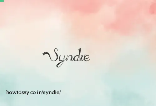 Syndie