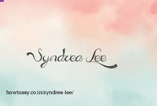 Syndrea Lee