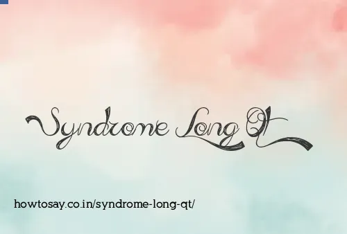 Syndrome Long Qt