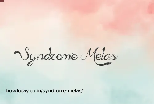 Syndrome Melas