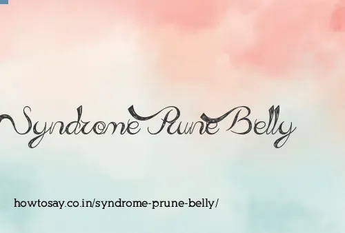 Syndrome Prune Belly