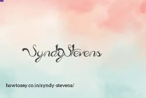 Syndy Stevens