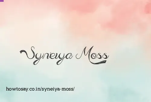 Syneiya Moss