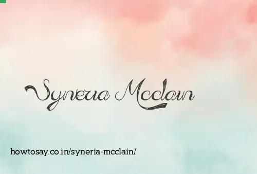 Syneria Mcclain