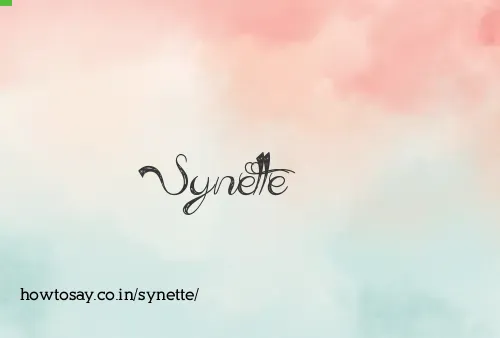 Synette