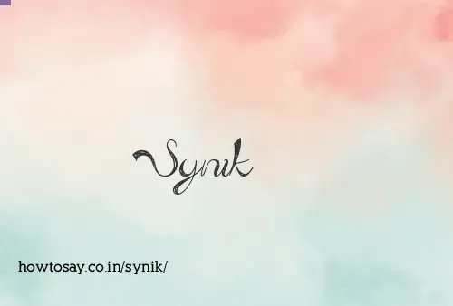 Synik
