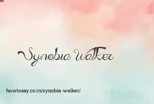 Synobia Walker