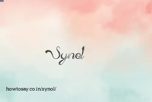 Synol