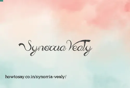 Synorria Vealy