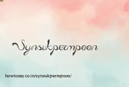 Synsukpermpoon
