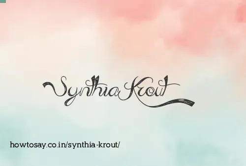Synthia Krout