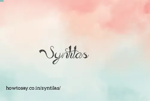 Syntilas