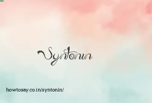 Syntonin