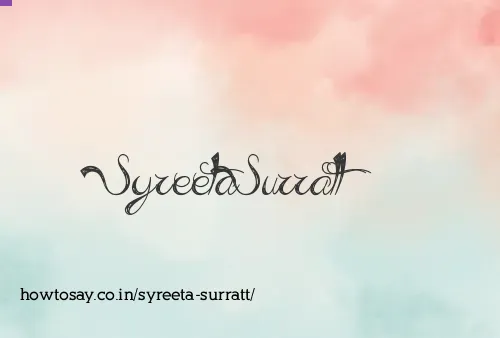 Syreeta Surratt