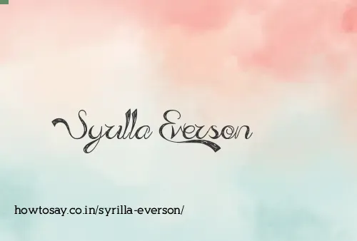 Syrilla Everson