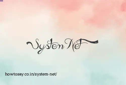 System Net