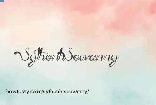 Sythonh Souvanny