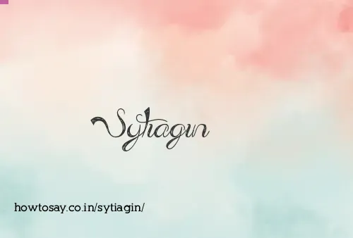 Sytiagin