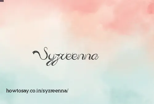 Syzreenna