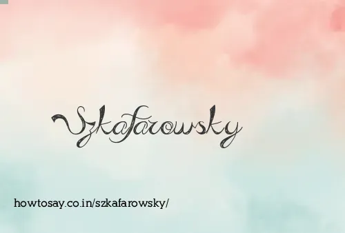 Szkafarowsky