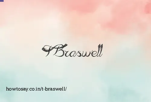 T Braswell