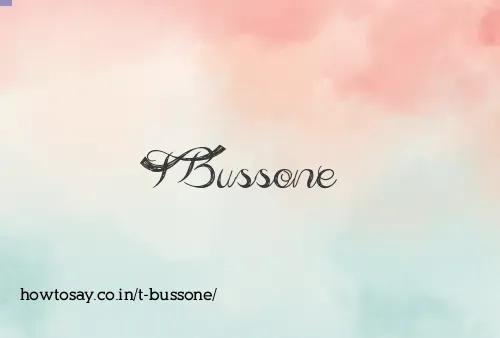 T Bussone