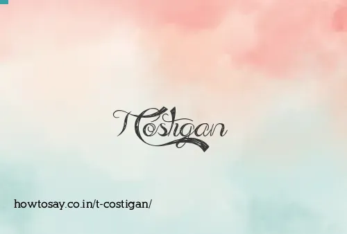 T Costigan