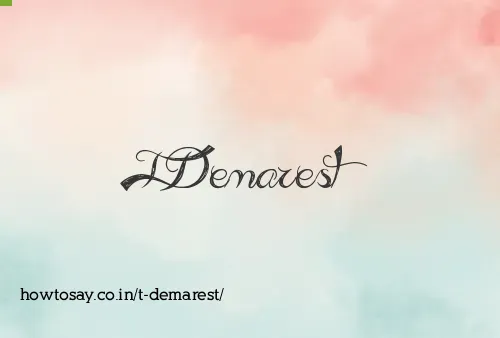 T Demarest