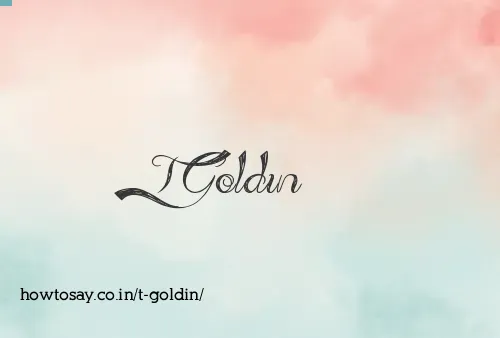 T Goldin