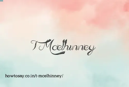T Mcelhinney