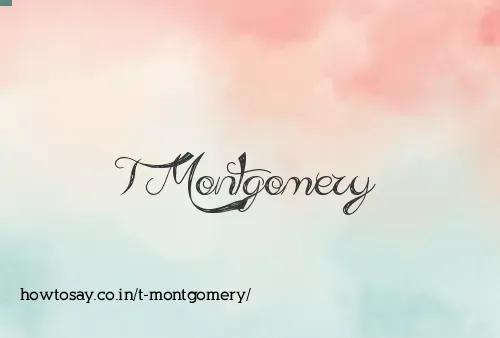 T Montgomery