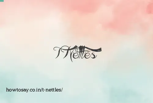 T Nettles