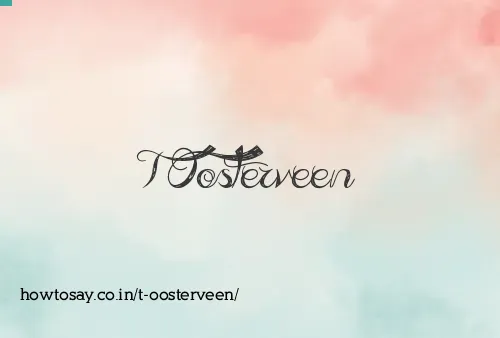 T Oosterveen
