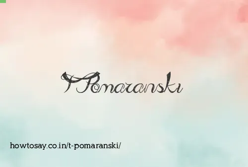 T Pomaranski