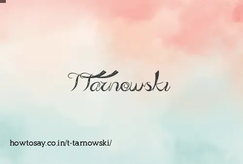 T Tarnowski
