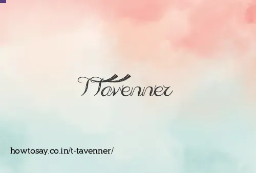 T Tavenner