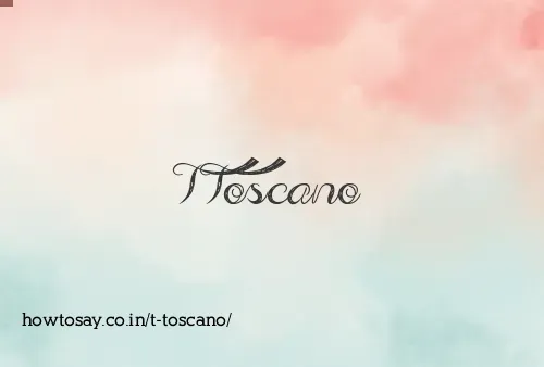 T Toscano
