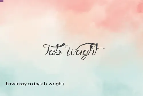 Tab Wright