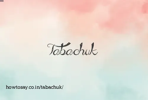 Tabachuk