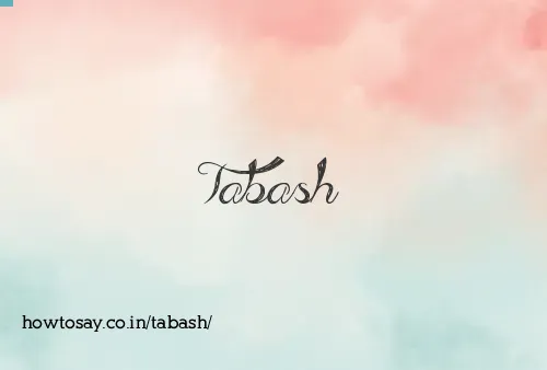 Tabash