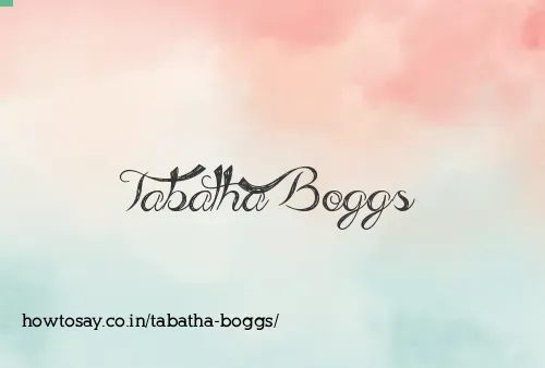 Tabatha Boggs