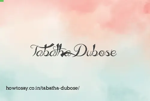 Tabatha Dubose