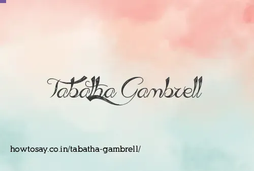 Tabatha Gambrell