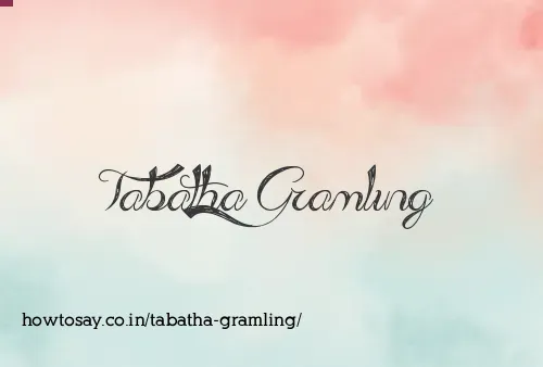 Tabatha Gramling
