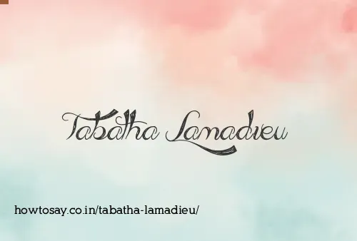 Tabatha Lamadieu