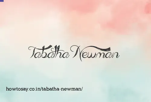 Tabatha Newman